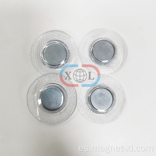 Botón magnet de magnetización radial para bolsas de cuero